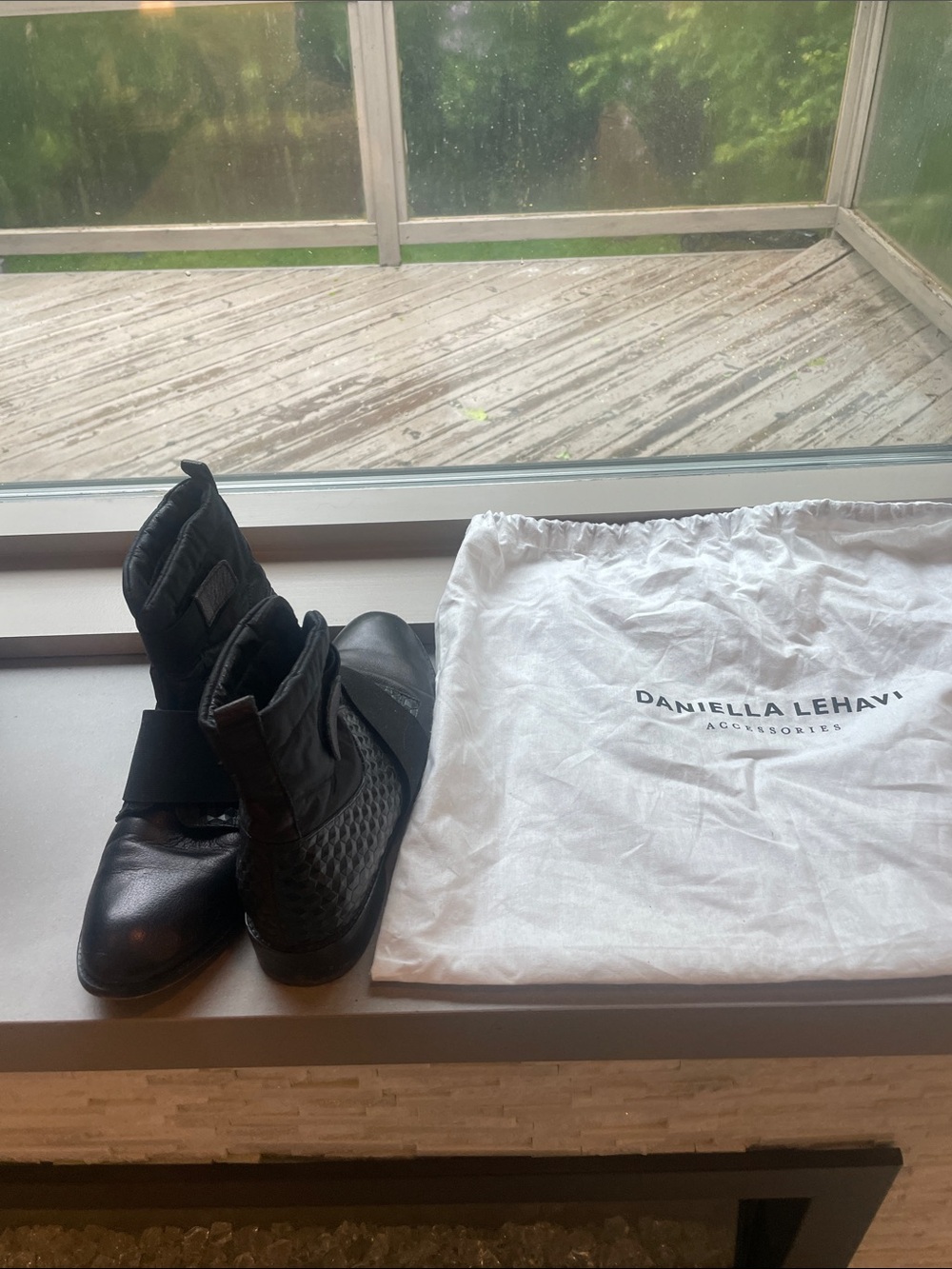 Daniella Lehav Black Women's Ankle Booties